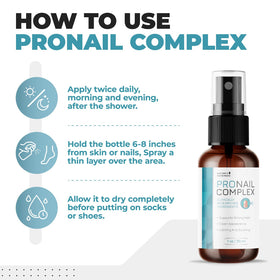 Nature’s NutriWave Pronail Complex ingredients aloe and almond oil highlighting natural formulation