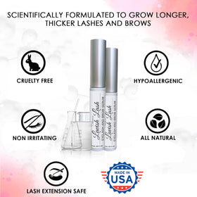 Pronexa Lavish Lash 3ml bottle and precision brush showing ease of use