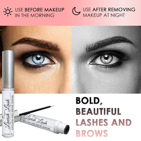 Pronexa Lavish Lash before and after photos showing visible lash improvement