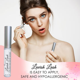 Pronexa Lavish Lash ingredient display with biotin and peptides highlighting potency