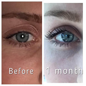Pronexa Lavish Lash used in a nightly routine demonstrating simple application