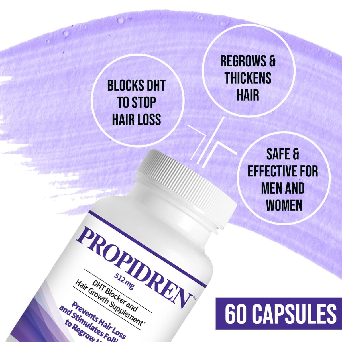 Pronexa Propidren bottle on bathroom counter suggesting daily routine benefit
