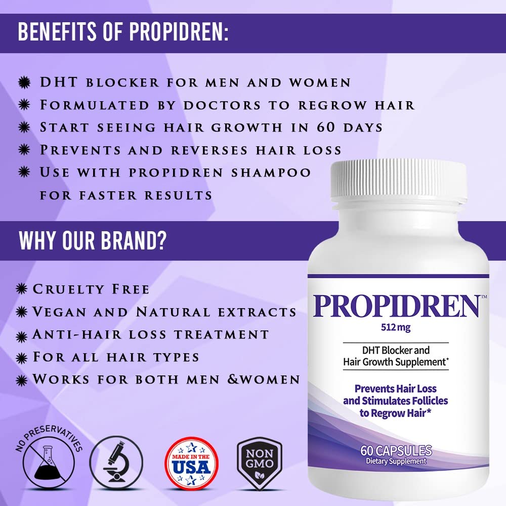 Pronexa Propidren measured serving showing recommended daily dose