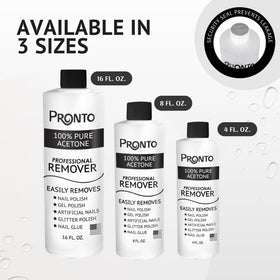 Pronto bottle in salon setting showing professional-grade convenience