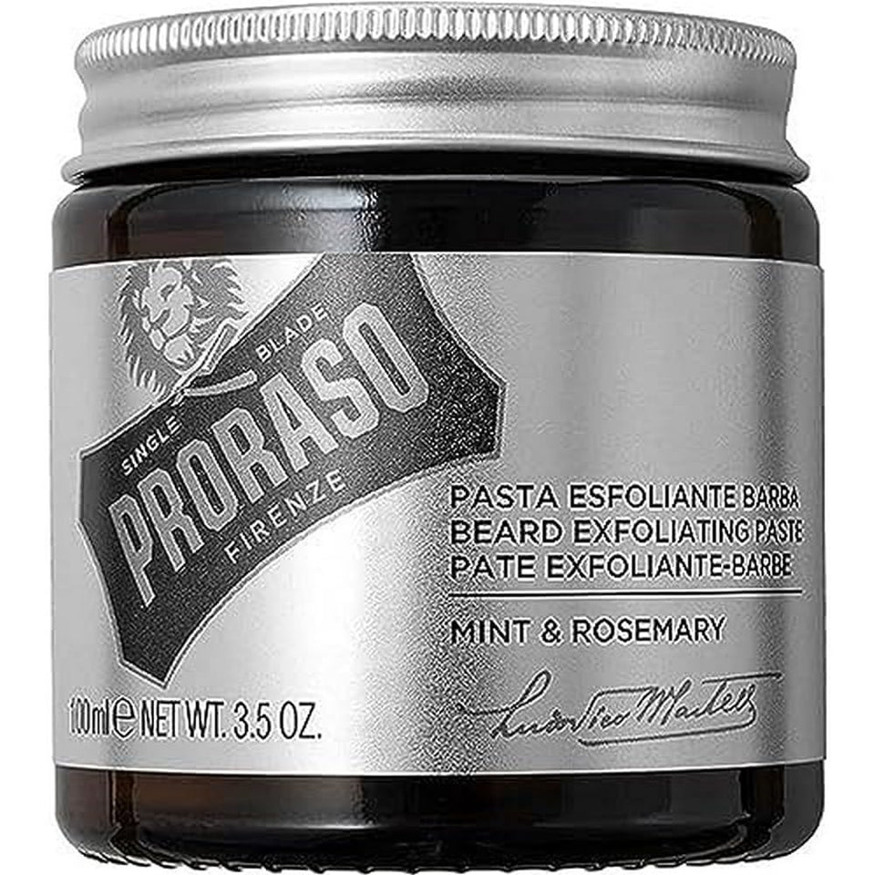 Proraso front tub showing product label and clean packaging benefit