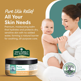 ProSeed lanolin close-up texture highlighting rich moisturizing barrier