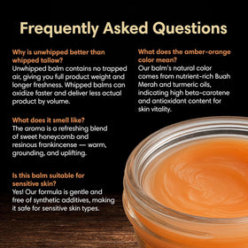 ProSeed Holistic Wellness small amount applied to cheek for nourishment
