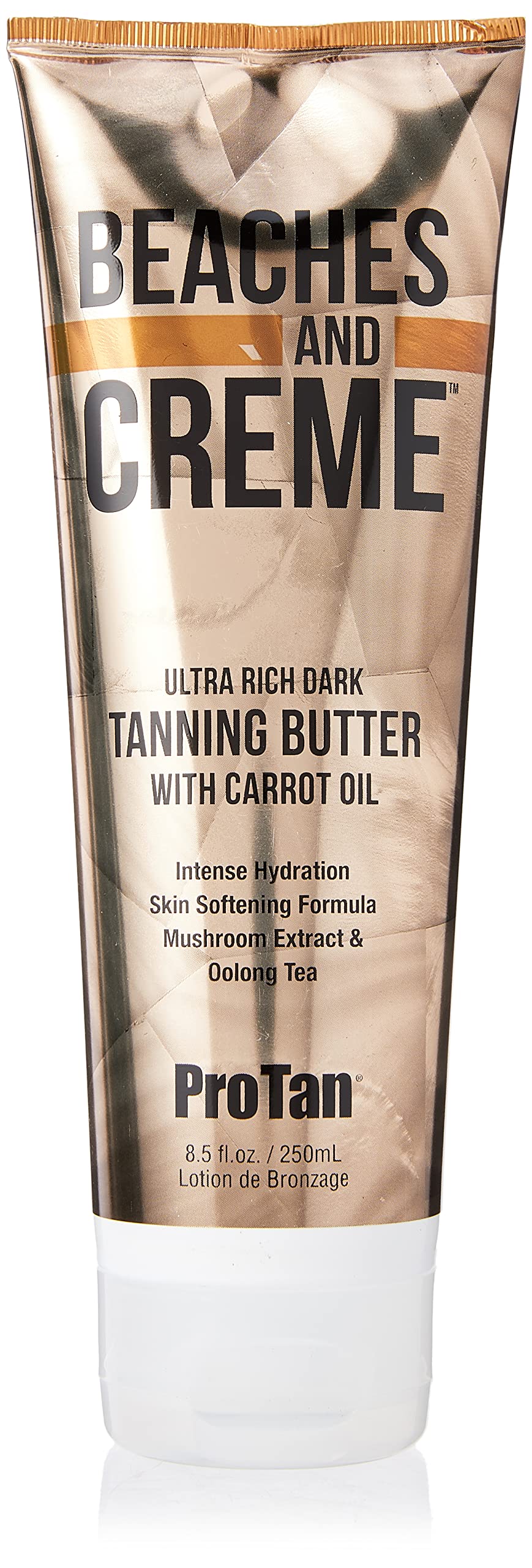 ProTan jar front view showing label and 8.5 oz size with clear benefit
