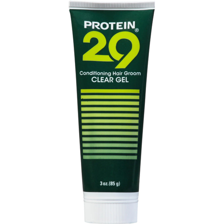 Protein 29 front packaging showing three 3 oz tubes and benefits