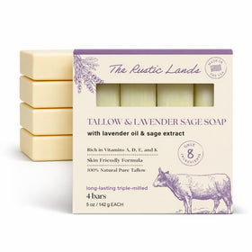 PROVENCE ESSENTIALS front packaging showing Lavender Sage and eco benefits