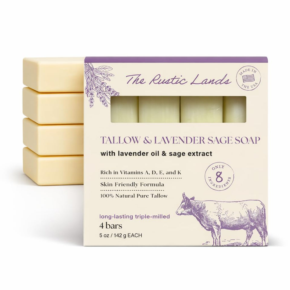 PROVENCE ESSENTIALS front packaging showing Lavender Sage and eco benefits