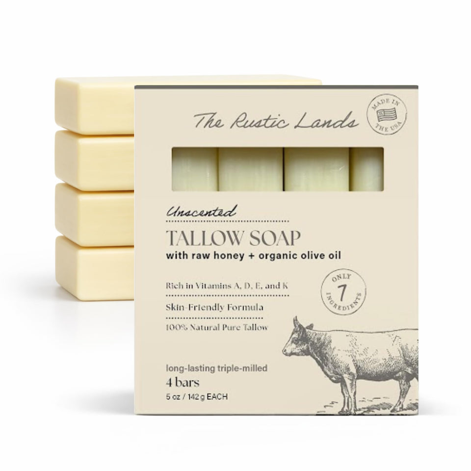 PROVENCE ESSENTIALS front packaging showing unscented soap benefits