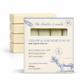 PROVENCE ESSENTIALS front packaging showing four soap bars and brand clarity for shelf-ready presentation