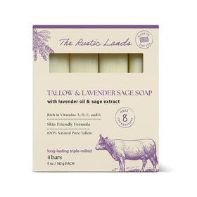 PROVENCE ESSENTIALS four bars stacked to show pack quantity and presentation
