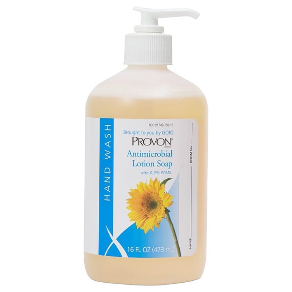 Provon antimicrobial lotion soap pump front provides effective cleansing and skin comfort