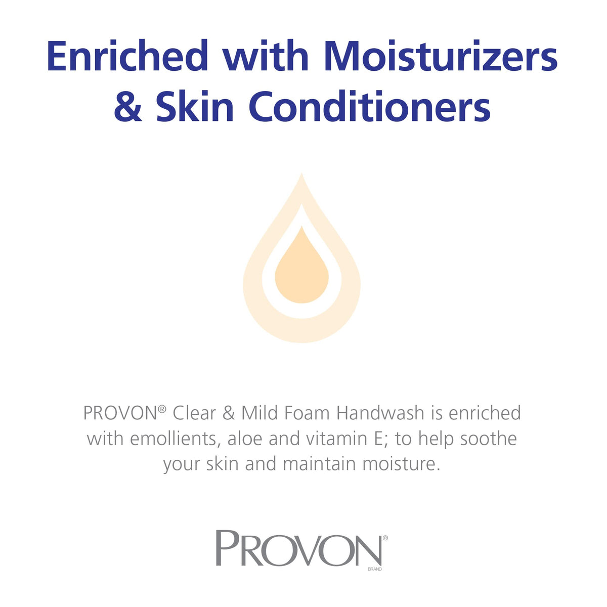 Provon in a commercial restroom setting aiding consistent handwashing