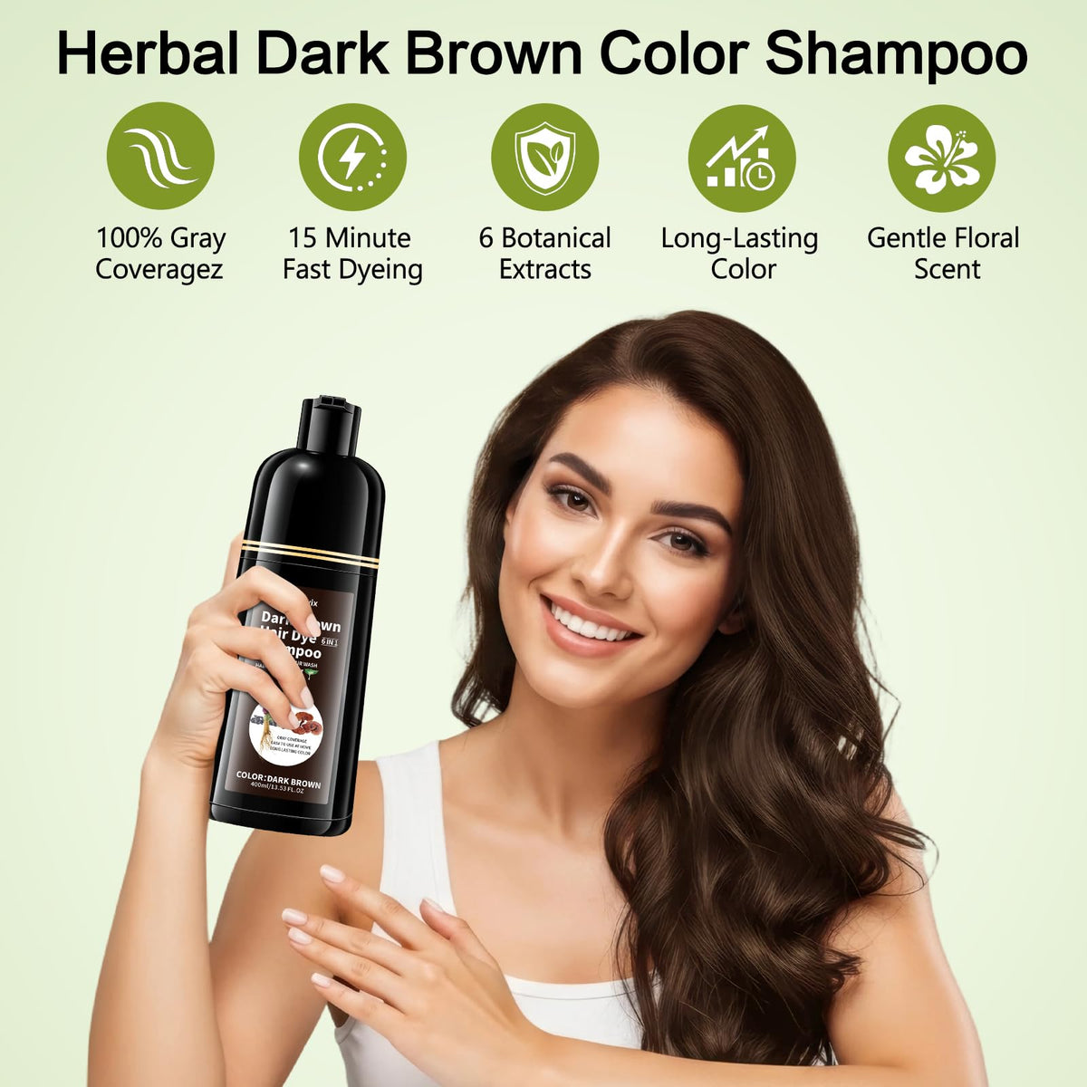Prypvix lifestyle shot of woman washing hair to show simple application
