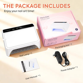 PRYZUNA packaging with accessories showing what’s included