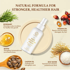Psalmonica used during scalp massage to improve product absorption