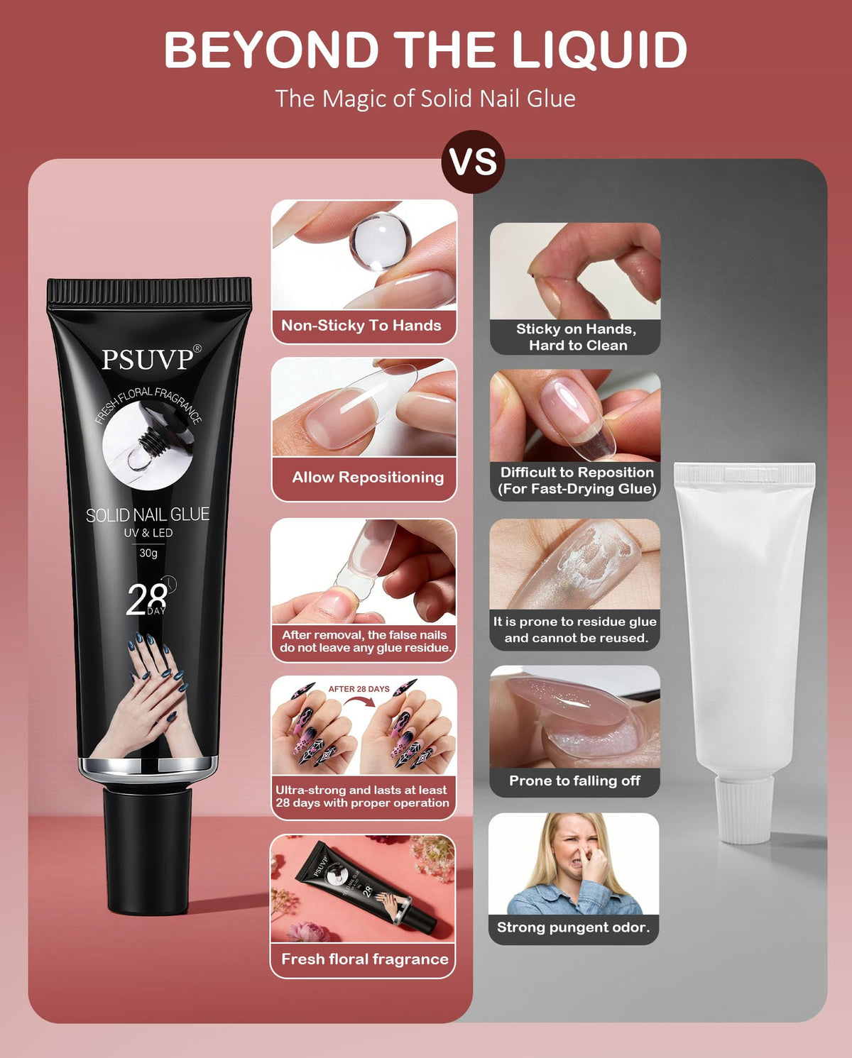PSUVP kit in a travel bag lifestyle shot showing on-the-go manicure convenience