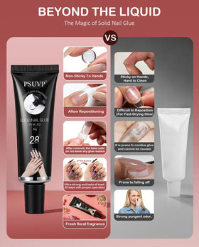 PSUVP kit in a travel bag lifestyle shot showing on-the-go manicure convenience