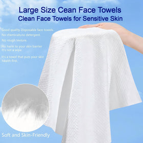 PUHPIG single towel flat lay showing large 10x12 size for full coverage
