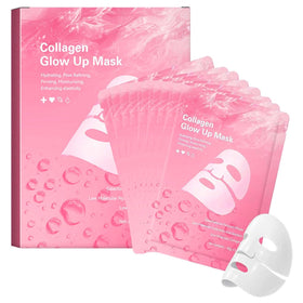Puisa front packaging showing eight hydrogel sheets and value pack benefit