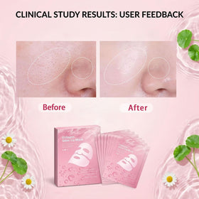 Puisa mask on pillow showing non-slip, pillow-safe overnight comfort