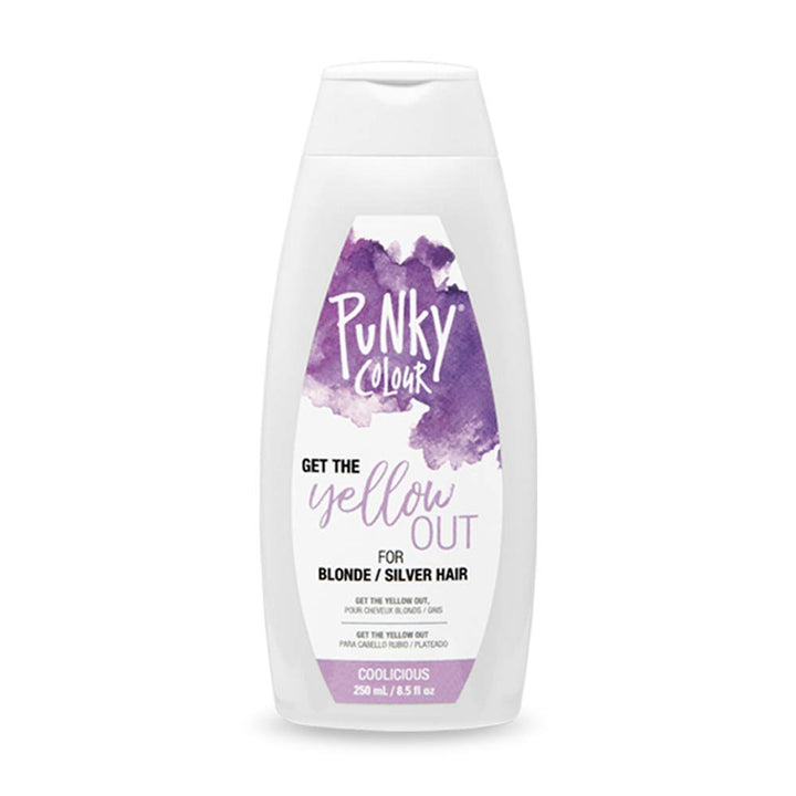 Punky front bottle showing purple toner and brass-neutralizing benefit