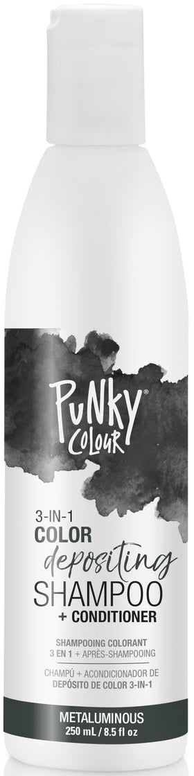 Punky Metaluminous front bottle view showing sleek packaging and product information