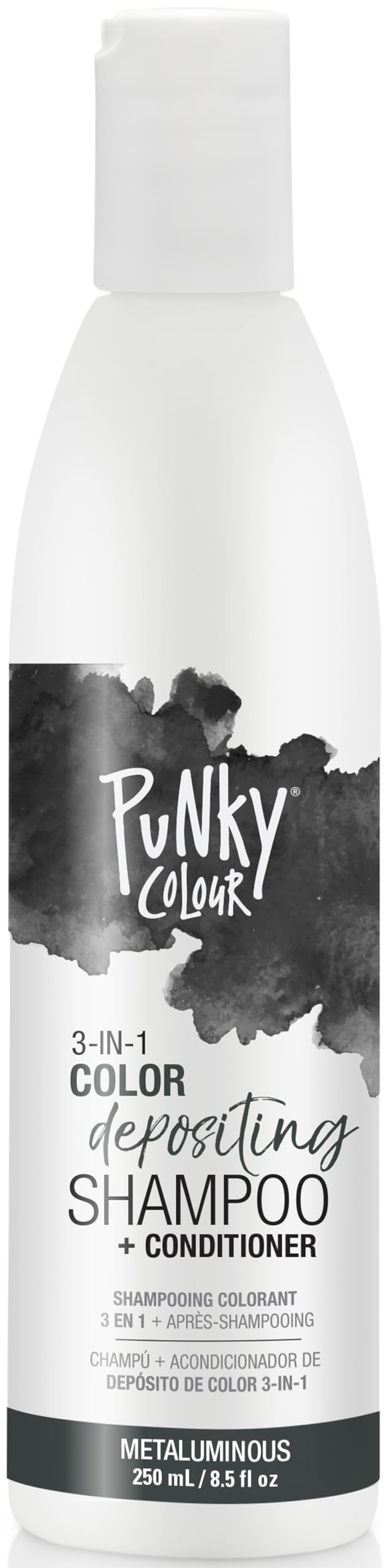 Punky Metaluminous front bottle view showing sleek packaging and product information