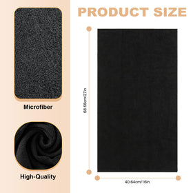 Puomue close-up microfiber texture highlighting fast absorption
