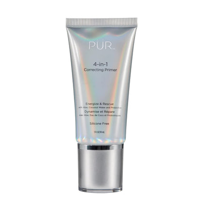 PÜR MINERALS front packaging showing the 4-in-1 primer for a polished look