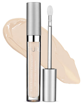 PÜR MINERALS front packaging showing shade Fair Ivory LN2 and coverage benefit