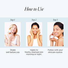 PÜR MINERALS cream on hand absorbing quickly to show fast hydration benefit