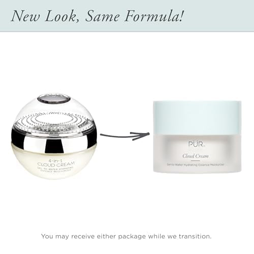 PÜR MINERALS jar beside coin to show 1.7 oz size and travel-friendly benefit