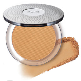 PÜR MINERALS compact front view showing sleek packaging and travel-friendly design