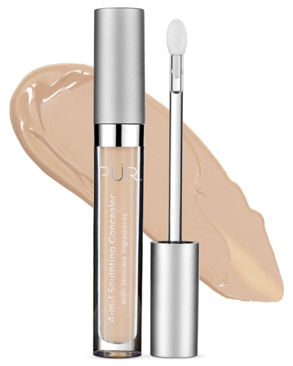 PÜR MINERALS front packaging showing shade MN3 and product benefits