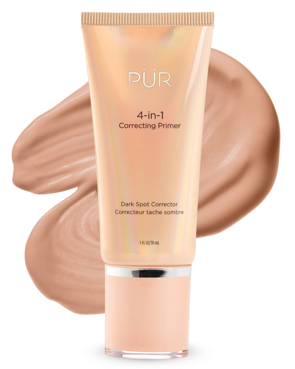 PÜR MINERALS front packaging showing product and label, clarifies usage benefit