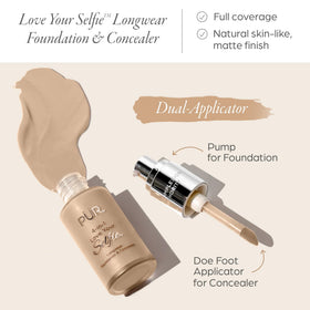 PÜR MINERALS doe-foot applicator close-up for precise blemish correction