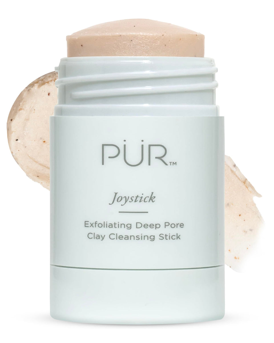 PÜR MINERALS front packaging showing joystick clay mask and benefits