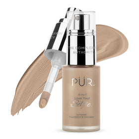 PÜR MINERALS front packaging showing product and shade clear labeling and appeal