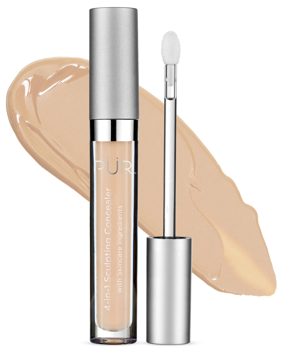 PÜR MINERALS front packaging showing shade Bisque MG2 and product name benefits