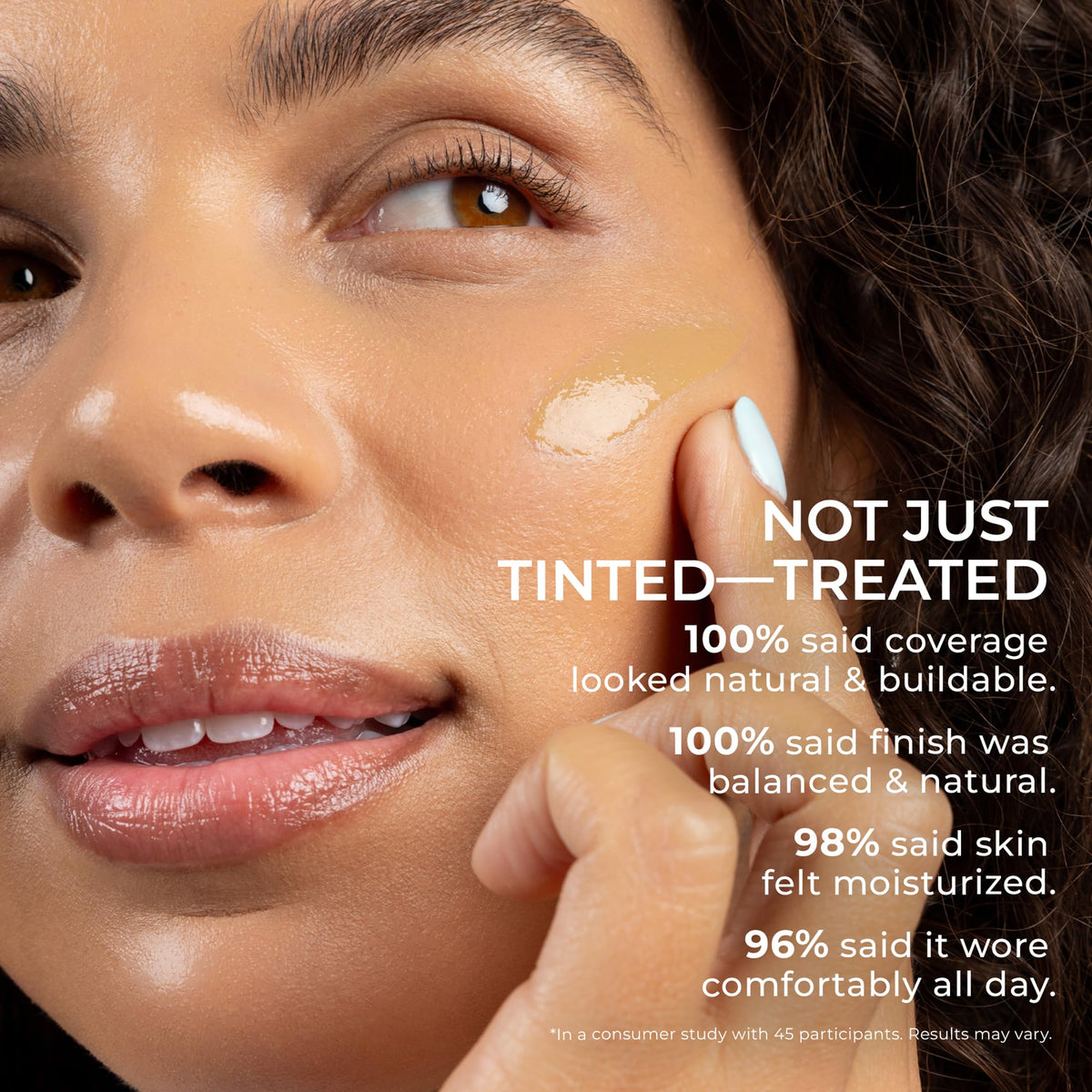 PÜR MINERALS niacinamide ingredient visual highlighting skin-smoothing benefit