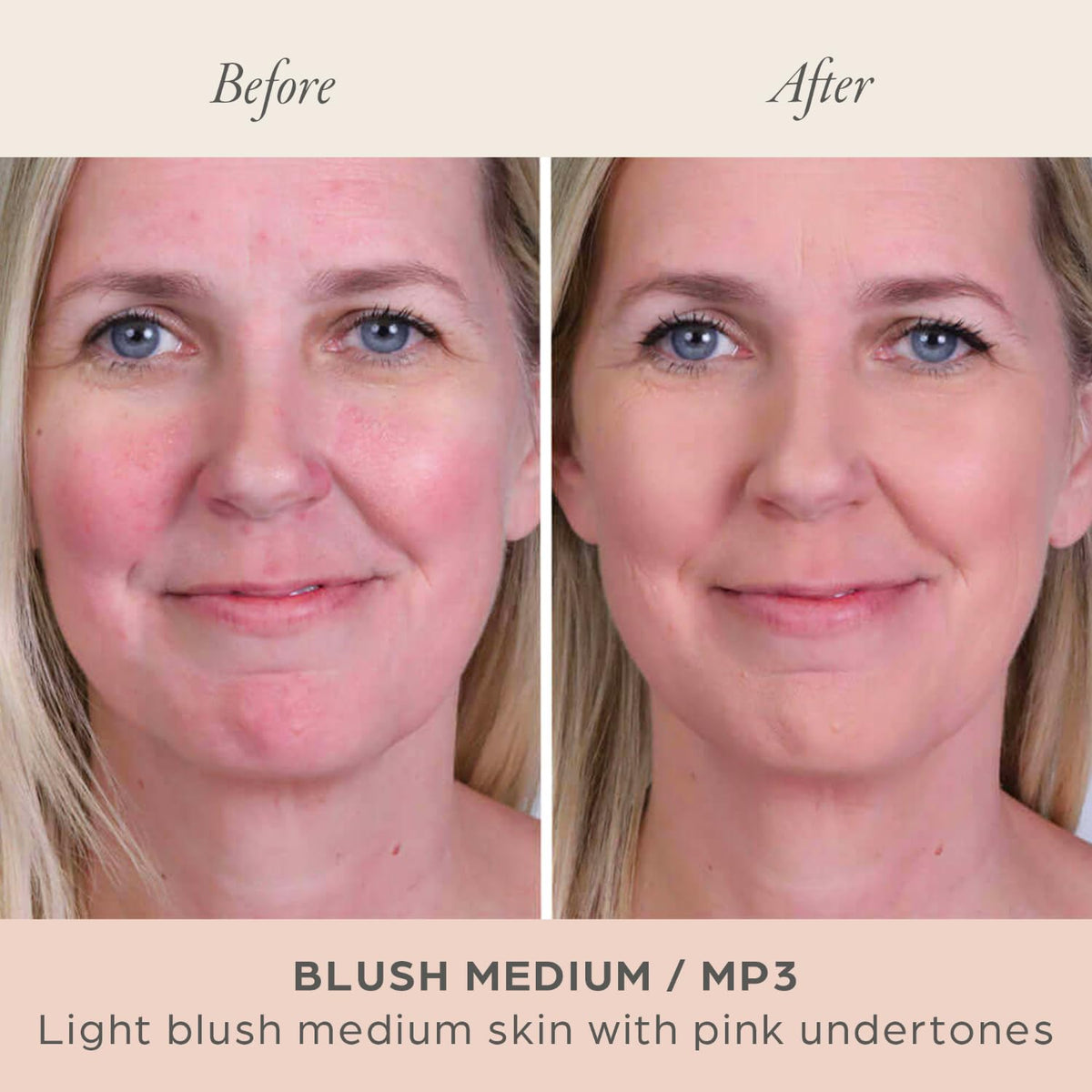 PÜR MINERALS close-up powder texture showing smooth blendable finish