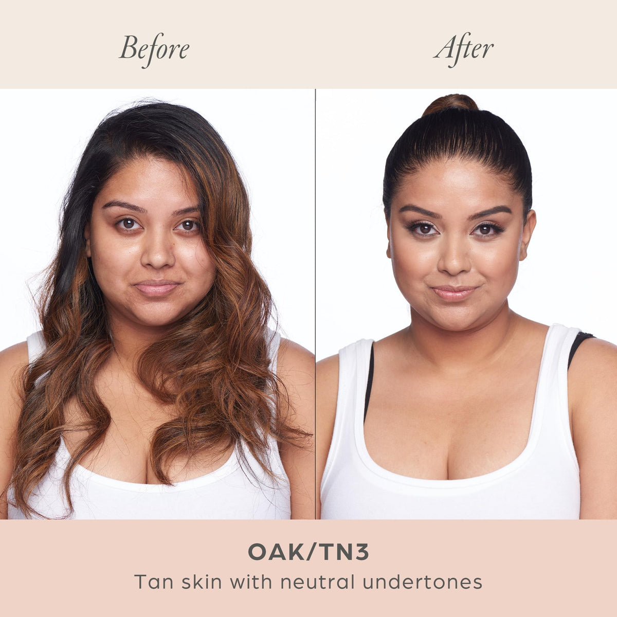 PÜR MINERALS pump dispensing foundation for smooth, buildable full-face coverage