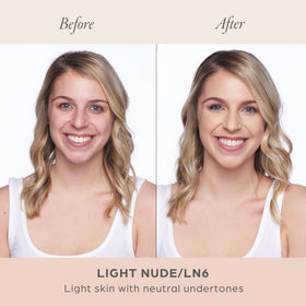 PÜR MINERALS pump dispensing foundation for controlled, mess-free application