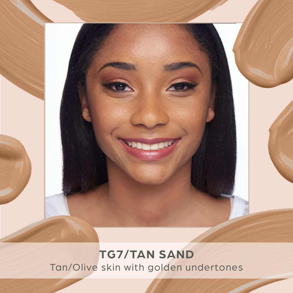 PÜR MINERALS creamy texture swirl highlighting smooth finish