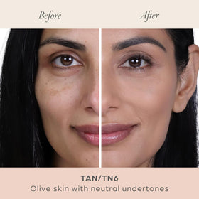 PÜR MINERALS powder texture swirl highlighting fine milled finish for flawless blend
