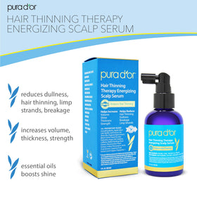 PURA D'OR close-up dropper dispensing serum highlighting lightweight texture